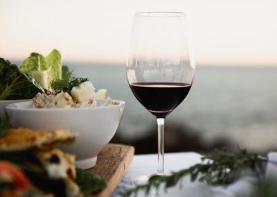 Yondah Beach House Wine Glass